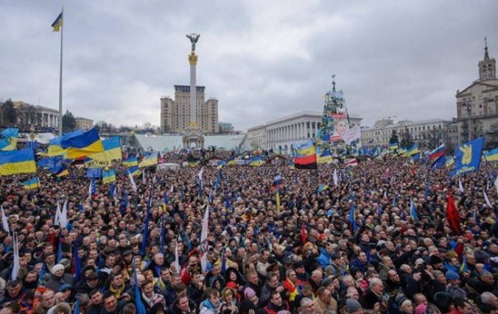 Image - Ukrainians during the Revolution of Dignity (Kyiv 2014).